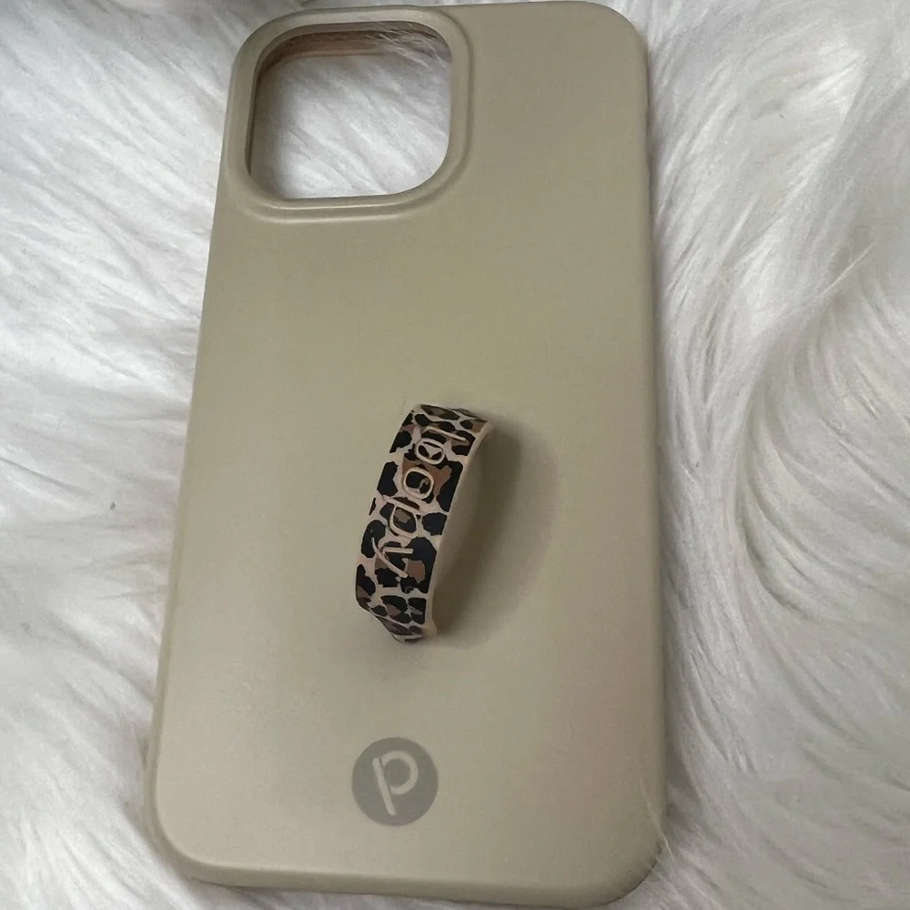 Loopy 13 Pro Max Case w/ Leopard Print Ring